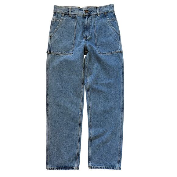 Aime Leon Dore Denim - Aime Leon Dore Womens Workwear Pants Mid Wash Jeans Size 28 High-rise Straight